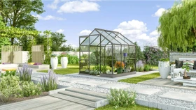 Vitavia Kapitol 3800 ESG/HKP Gewächshaus anthrazit
