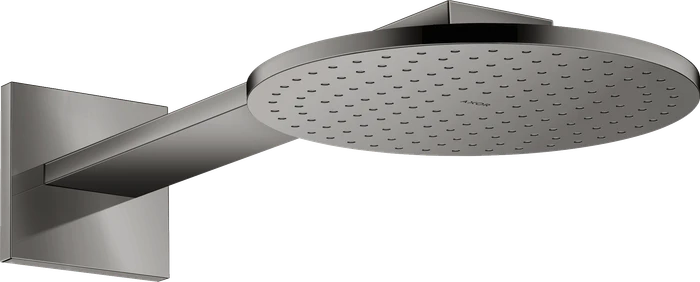 Hansgrohe Axor ShowerSolutions Kopfbrause 250 1jet mit Brausearm polished black chrome