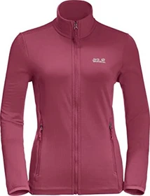 Jack Wolfskin Peak Grid Fleece Jacke sangria red (Damen)