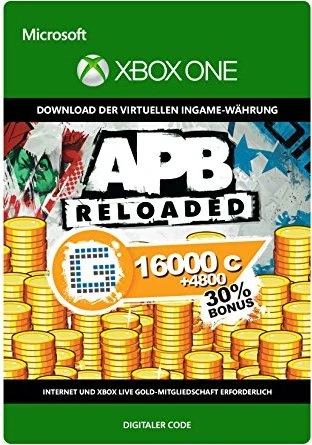 APB: All Points Bulletin - Reloaded - 20800 G1C (Download) (Add-on) (Xbox One/SX)