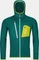 Ortovox Fleece Grid Hoody Funktionsjacke pacific green (Herren) Vorschaubild