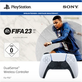 Sony DualSense Controller wireless EA Sports FIFA Football 23 Bundle weiß (PS5)