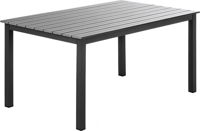 Solax-Sunshine Genua Gartentisch grau 150x90cm