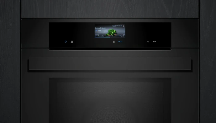 Siemens iQ700 HM976GMM1 Backofen mit Mikrowelle mattschwarz