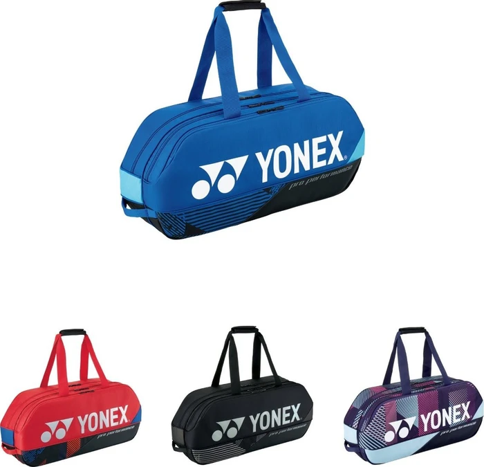 Yonex Pro Tournament Tennistasche schwarz/silber