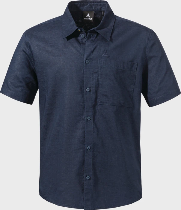 Schöffel Kalmen Hemd kurzarm navy blazer (Herren)