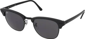 Ray-Ban RB3016 Clubmaster Marble 49mm wrinkled black/dark grey classic