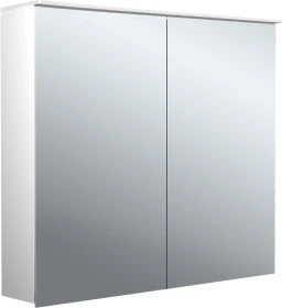 Emco Pure 2 Design LED-Lichtspiegelschrank 80cm, mit Lichtsegel, 2 Türen