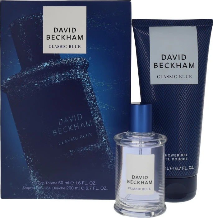 Beckham Classic Blue EdT 50ml + Duschgel 200ml Duftset