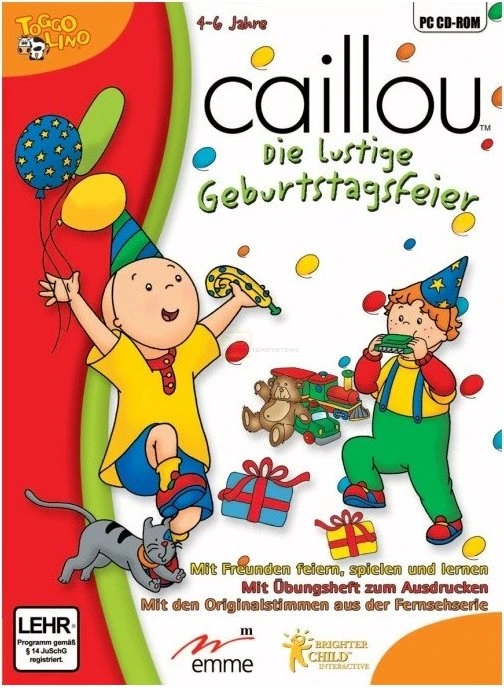 Caillou - Die lustige Geburtstagsfeier (PC)