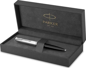 Parker 51 Kugelschreiber black resin/chrome trim, Geschenkbox