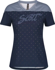 Scott Trail Flow Trikot kurzarm glace blue/midnight blue (Damen)