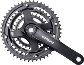 Shimano Tourney FC-TY501 48/38/28 Zähne Kurbelgarnitur 170mm schwarz