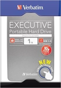 Verbatim Store 'n' Go Executive, grau, 1TB, USB 3.0 Micro-B
