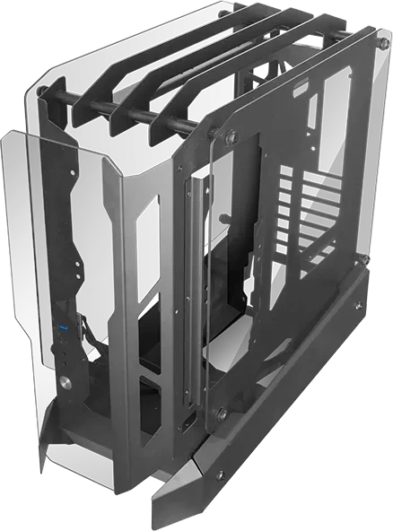 Mars Gaming MC-Edge Black, Glasfenster