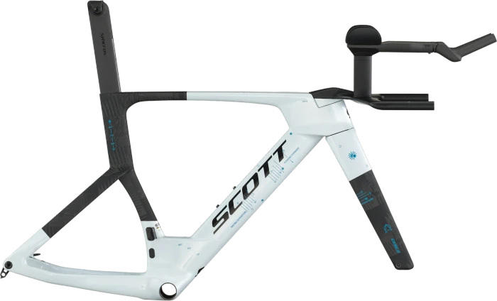 Scott Plasma RC TT HMX Triathlon/Zeitfahren Rahmenset cumulus white/carbon black