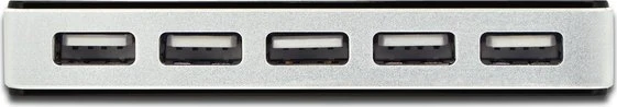 Digitus Assmann USB-Hub, 10x USB-A 2.0, USB 2.0 Mini-B [Buchse]