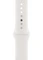 Apple Watch SE (GPS + Cellular) 44mm silber mit Sportarmband weiß Vorschaubild