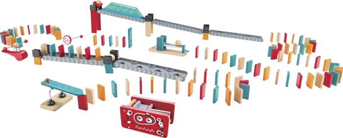 Hape Roboterfabrik Domino, 122-tlg. (E1057)