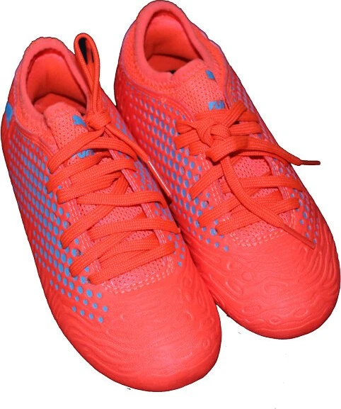 Puma Future 19.4 FG/AG red blast/bleu azur (Junior)