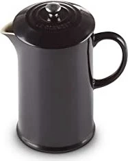 Le Creuset Kaffeebereiter schwarz glänzend