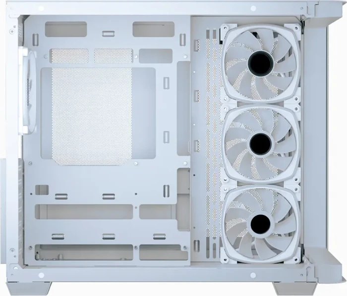 AeroCool P500C Evo White, Glasfenster
