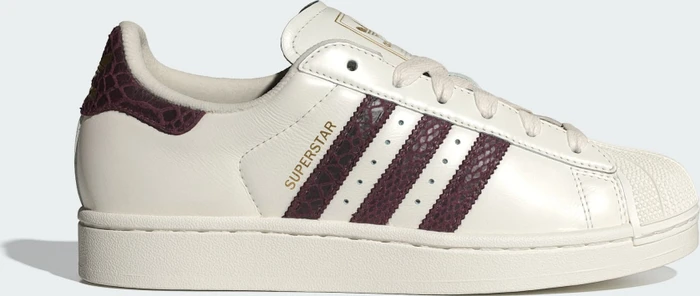 adidas Superstar II off white/maroon/gold metallic (Damen)