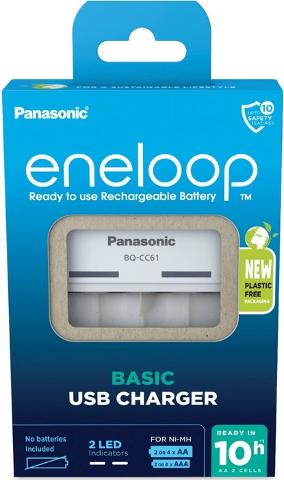 Panasonic eneloop Basic USB Charger BQ CC61