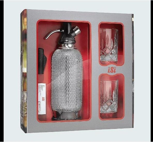 iSi Sodamaker Classic Set Trinkwassersprudler silber