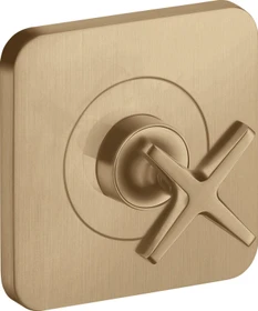 Hansgrohe Axor Citterio E Absperrventil brushed bronze