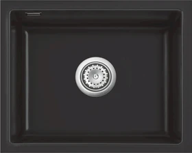 systemceram Mera 50 U Unterbau Becken mittig nigra