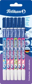 Pelikan Super-Pirat B/F Tintenlöscher, 6er-Pack