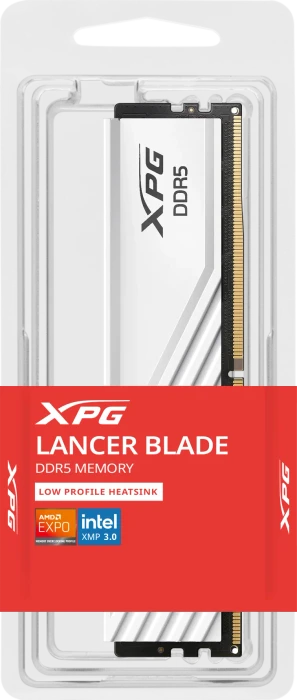 ADATA XPG LANCER BLADE White UDIMM 16GB, DDR5-6000, CL28-36-36, 1RX8