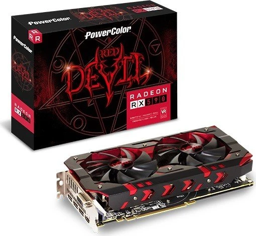 PowerColor Red Devil Radeon RX 590 V2 8GB GDDR5, 8GB GDDR5, DVI, HDMI, 3x DP