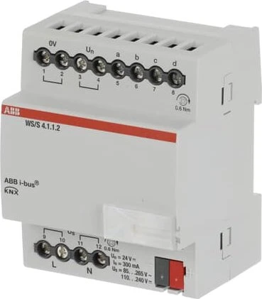 ABB WS/S 4.1.1.2 KNX Wetterstation 4-fach, 4TE REG