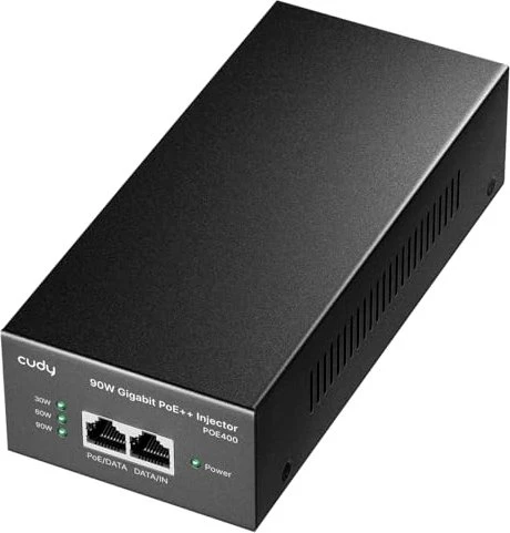 Cudy Desktop Gigabit PoE-Injektor, 2x RJ-45, 90W PoE++