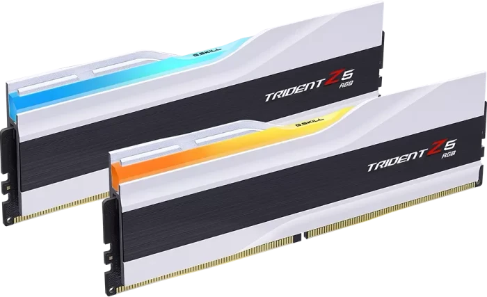 G.Skill Trident Z5 RGB weiß UDIMM 32GB Kit, DDR5-7200, CL34-45-45-115