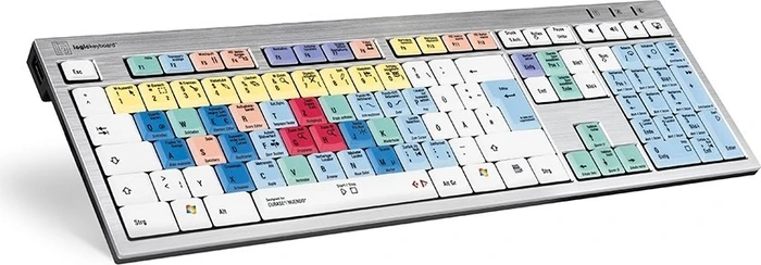 LogicKeyboard Astra Steinberg Cubase Nuendo PC Slim Line, USB, DE