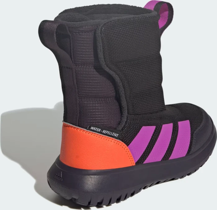 adidas Winterplay core black/purple burst/impact orange (Junior)