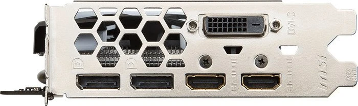 MSI Radeon RX 580 Armor 8G OC, 8GB GDDR5, DVI, 2x HDMI, 2x DP