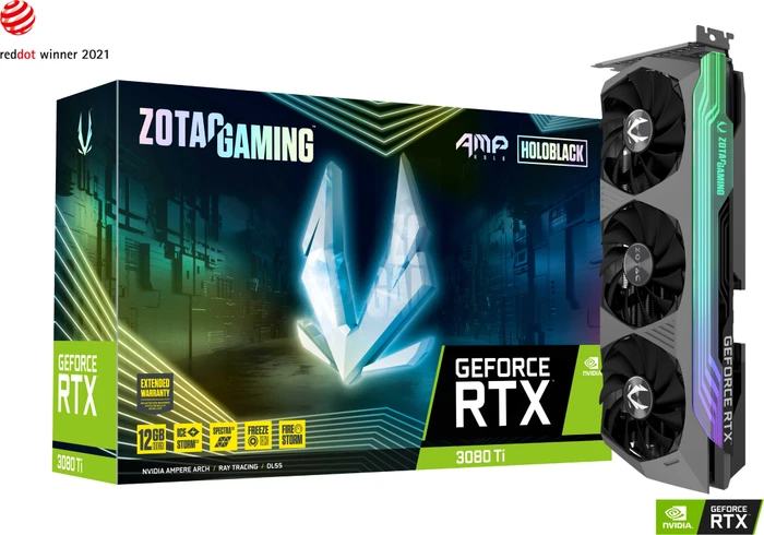 Zotac Gaming GeForce RTX 3080 Ti AMP Holo, 12GB GDDR6X, HDMI, 3x DP