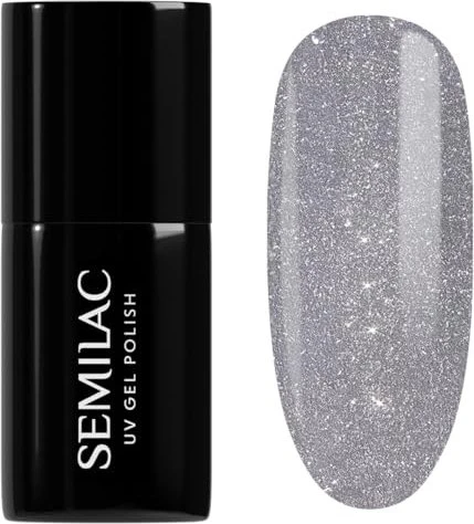 Semilac UV Nagellack Hybrid 334 silver lavender, 7ml