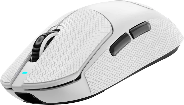 Attack Shark X8 Plus Tri-mode Wireless Gaming Mouse, weiß, inkl. Grip Tape, USB/Bluetooth