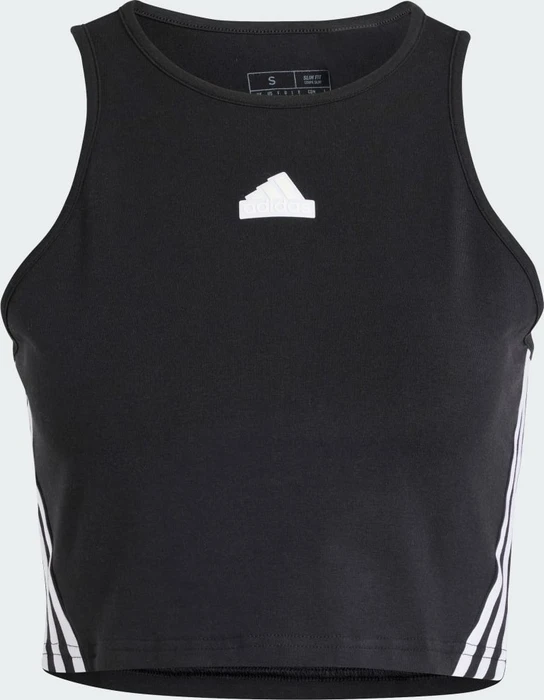 adidas Future Icons 3-Streifen Shirt ärmellos schwarz (Damen)