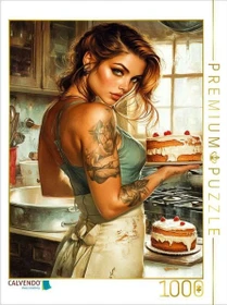 Calvendo Ein Motiv aus dem Kalender Tattoo Girls und Torten