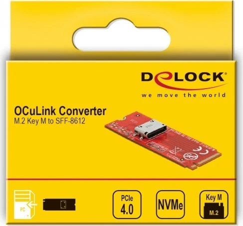 DeLOCK M.2 PCIe -> OCuLink