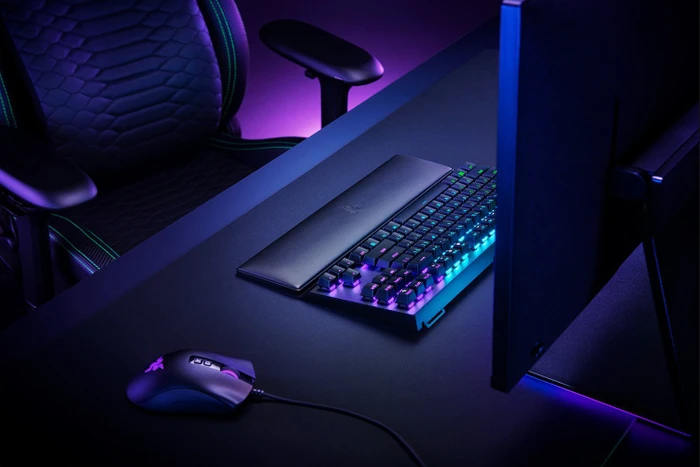 Razer Ergonomic Wrist Rest for Tenkeyless Keyboards, schwarz