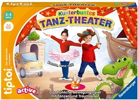 Ravensburger tiptoi Spiel: Active Kunterbuntes Tanz-Theater