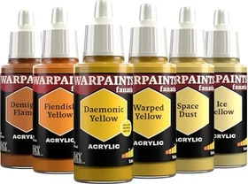 Army Painter Warpaints Fanatic Flexible Triad Yellows Farbset, 6-tlg.