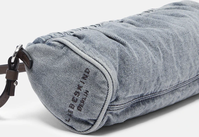 Liebeskind Berlin Denim Cloud II Hobo XS Schultertasche blau